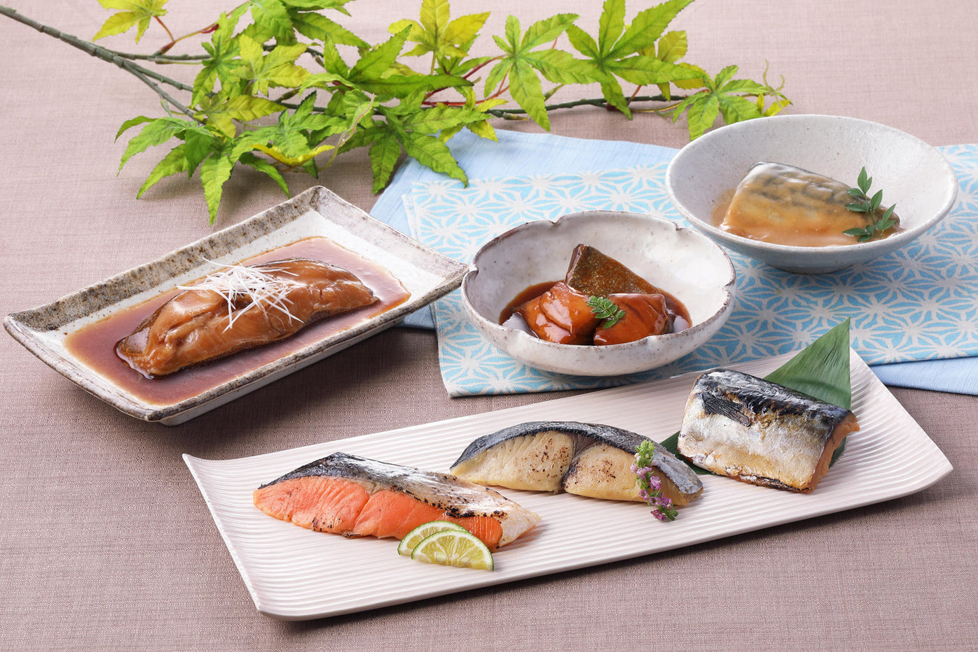 料亭の焼魚・煮魚詰め合せ(12袋)